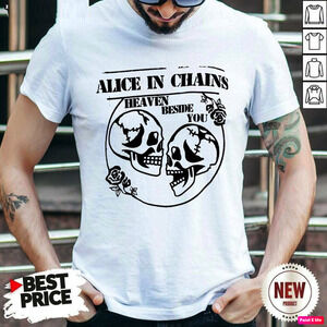 Alice In Chains Heaven Beside You Skeleton T-shirt